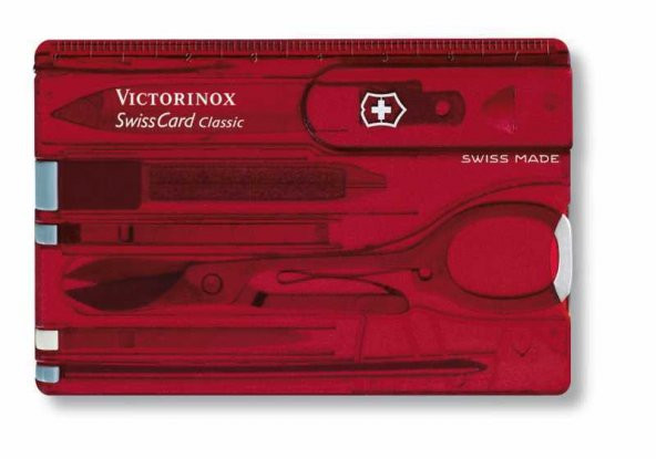 Victorinox 0.7100.T SwissCard Classic Ruby - 5
