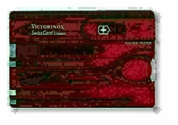 Victorinox 0.7100.T SwissCard Classic Ruby