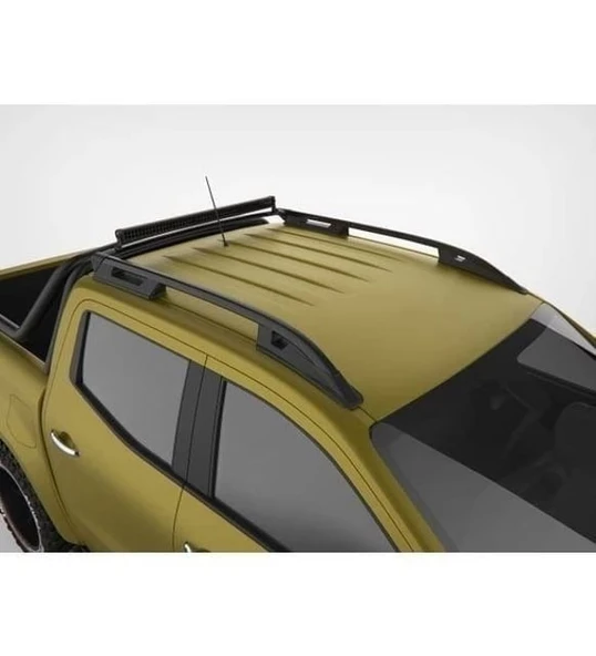 Vw Amarok 2010 + Uyumlu Tavan Çıtası Siyah Falcon - 2
