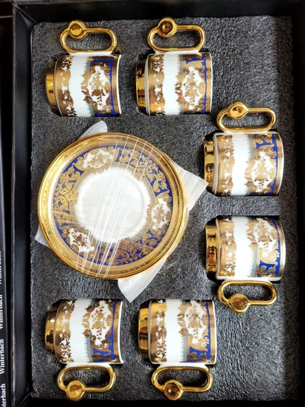 Winterbach 6 Kişilik 12 Parça Kahve Fincan Seti ürün görseli 1