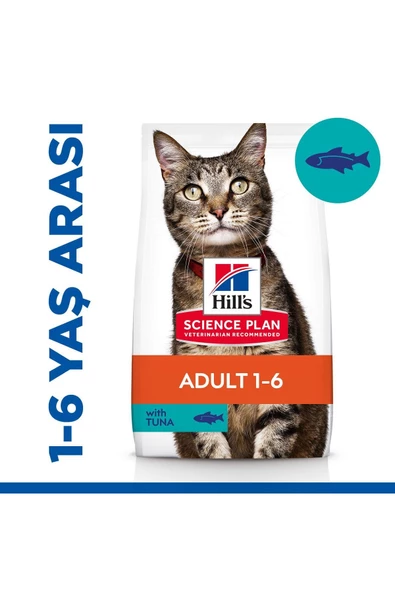 Hills Adult Tuna Balıklı Yetişkin Kedi Maması 1,5 KG