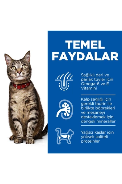 Hills Adult Tuna Balıklı Yetişkin Kedi Maması 1,5 KG - 2