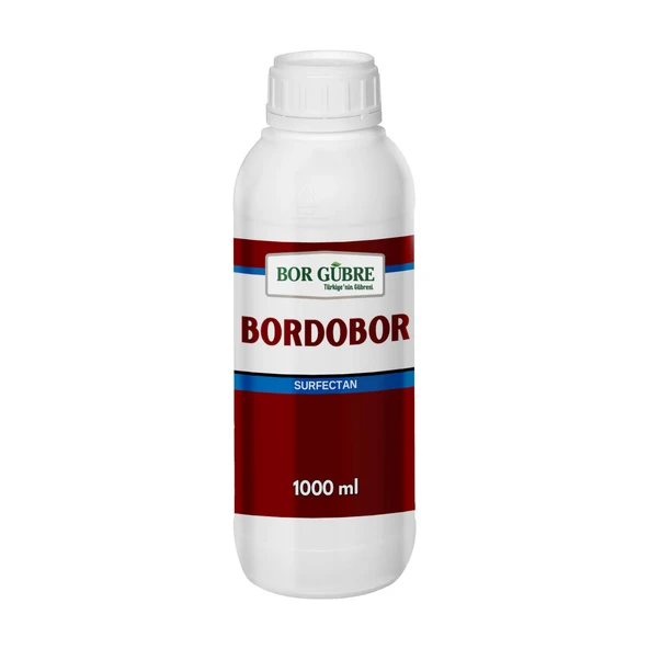 Sıvı gübre-Bordobor 1000ML (Bordobulamacı) Bakır içerikli Bitki Besini ve (Bitki üzerinde istenmeyen kalıntı mavi rengi bırakmaz.)