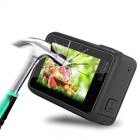 GoPro Hero 6 Uyumlu Ekran ve Lens Koruyucu - 2