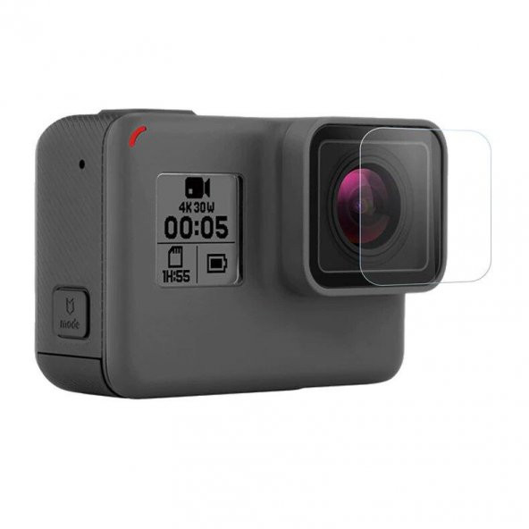 GoPro Hero 6 Uyumlu Ekran ve Lens Koruyucu - 4