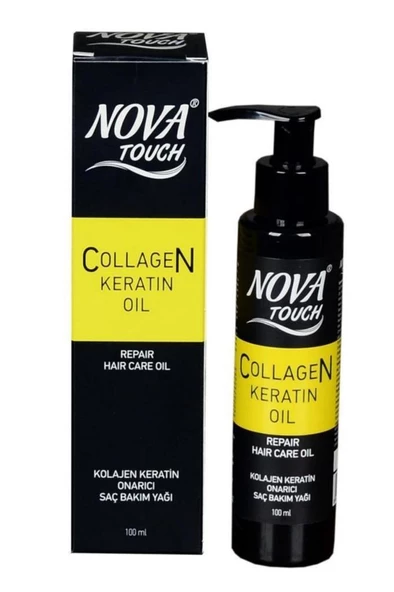 Nova Touch Collagen Keratin Saç Bakım Yağı Kolajen 100 Ml