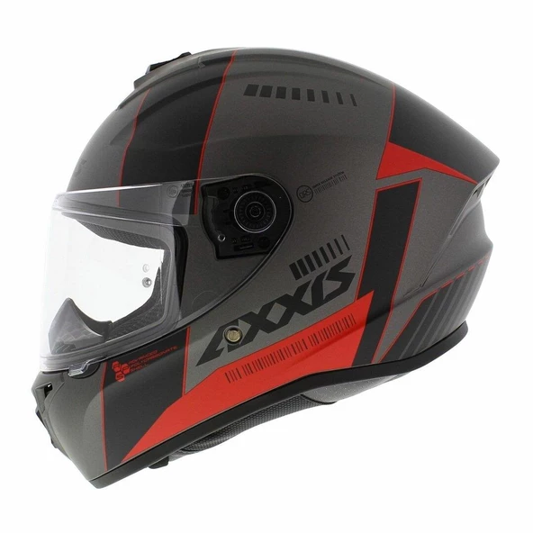 AXXIS DRAKEN S MP4 C5 MATT RED - 2