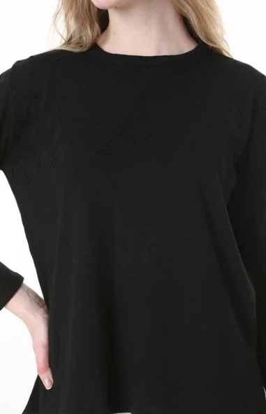 Kadın İnce Triko Günlük Mevsimlik kazak - 6