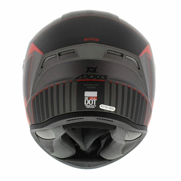 AXXIS DRAKEN S MP4 C5 MATT RED - 3