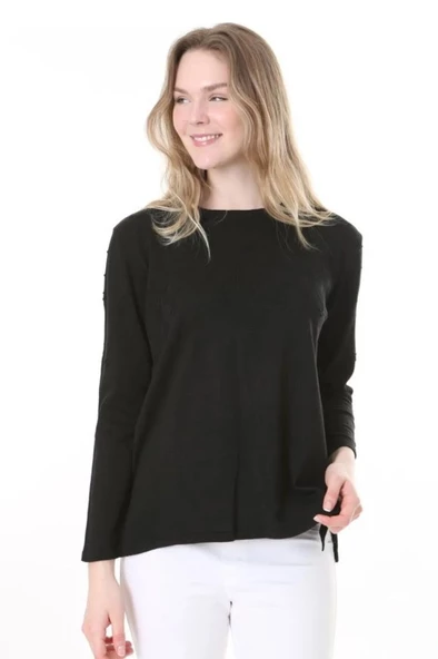 Kadın İnce Triko Günlük Mevsimlik kazak - 7