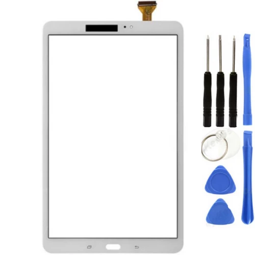 Samsung Galaxy Tab A SM-T585 Uyumlu Dokunmatik Beyaz + Tamir Seti
