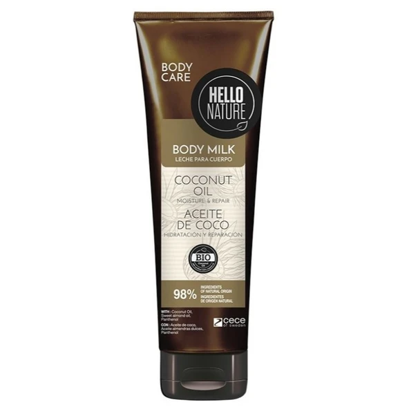 HELLO NATURE COCONUT OIL BODY BALM 250 ML