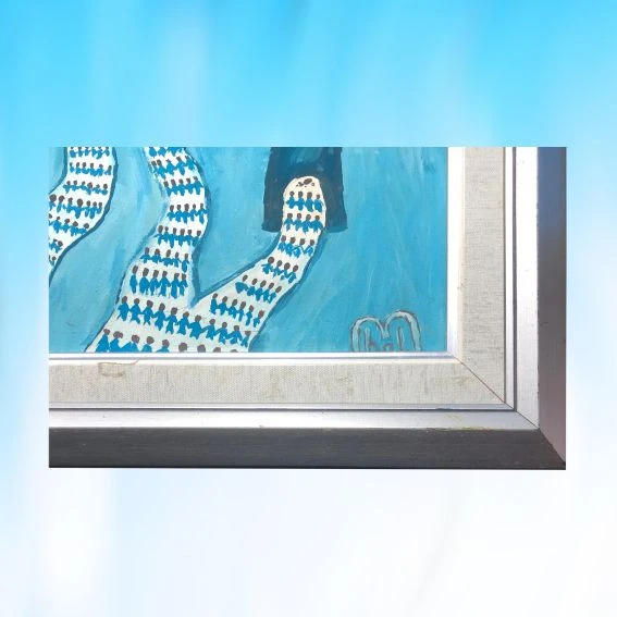 YAĞLI BOYA (EL YAPIMI ) TABLO 62X45 cm - 3