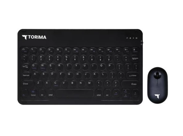 Torima TMK-08 Kablosuz Bluetooth Klavye ve Mouse Seti – Akıllı TV ve Mobil Cihazlarla Mükemmel Uyumluluk