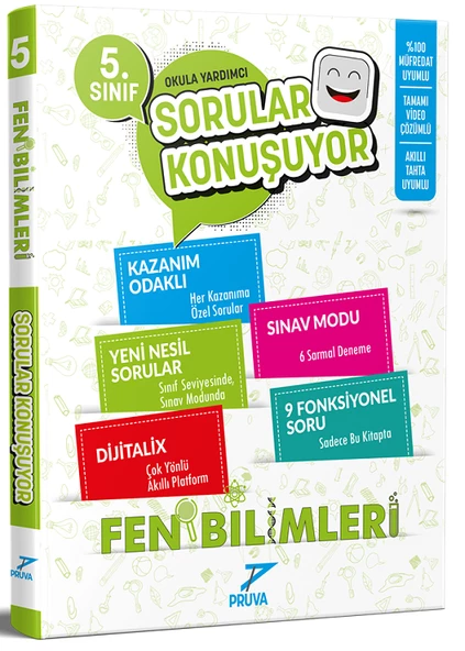 5.Sınıf Pruva Fen Bilimleri Soru Bankası +32 Hafta Denemeleri (Hediyeli) - Resim 4