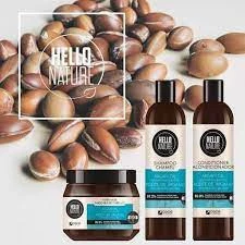 HELLO NATURE ARGAN OIL  HAIR MASK  250 ML - 2