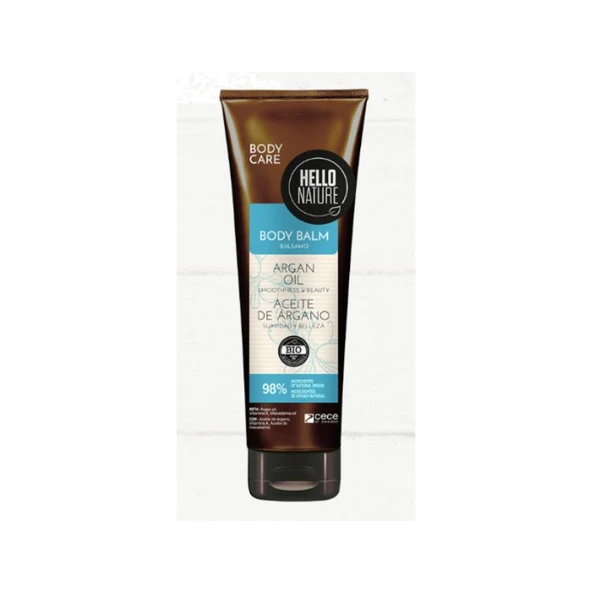 HELLO NATURE ARGAN OIL BODY BALM 250 ML