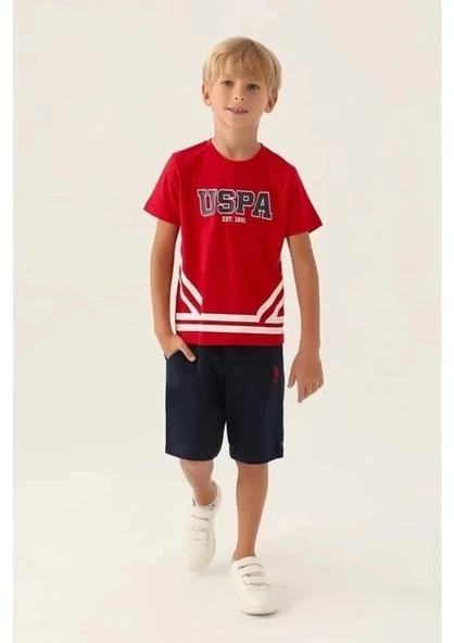 U.S. Polo Assn 1765-G Erkek Çocuk Bermuda Takım