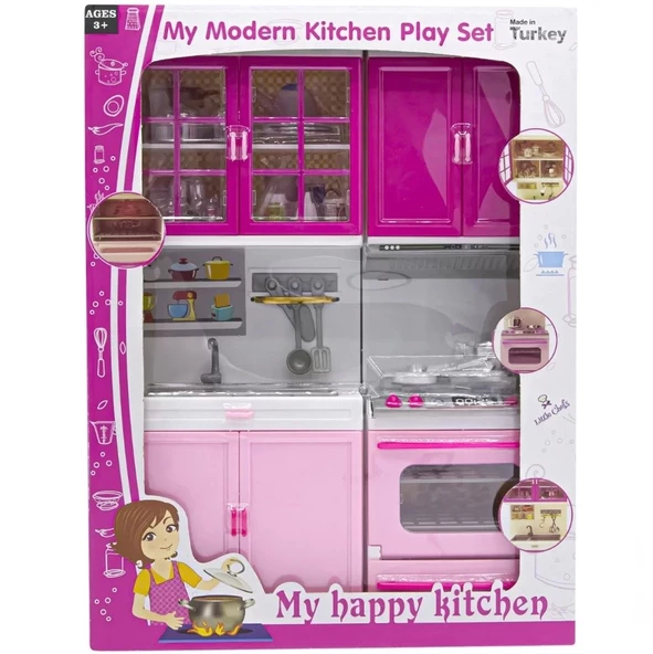 My Modern Kitchen Lavabolu Fırınlı 2'li Oyuncak Set - 2