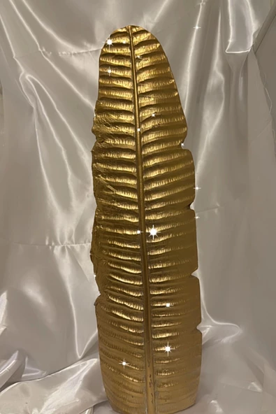 Yaprak Vazo Gold Vazo 57cm - 2