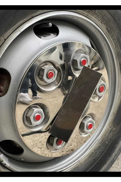 Piramit Fırfır Üçgen Fırfır Jant Kapağı Fırfır 20 Cm 4 Adet - 2