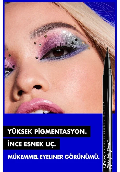 NYX Professional Eyeliner Epic Ink Liner Black - 3