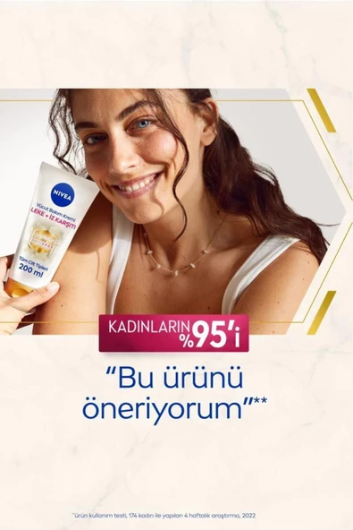 Nivea Luminous Leke ve İz Karşıtı Vücut Bakım Kremi 200 ml-1adet - Resim 4