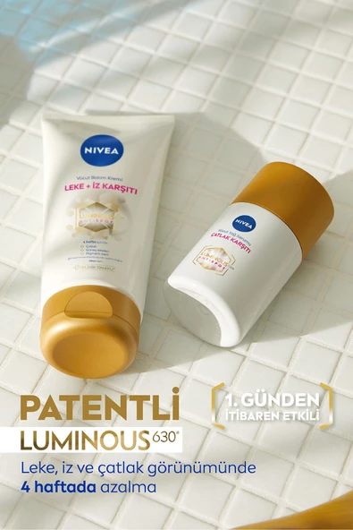 Nivea Luminous Leke ve İz Karşıtı Vücut Bakım Kremi 200 ml-1adet - Resim 5