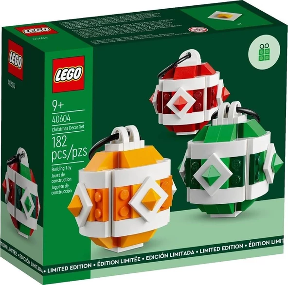 LEGO Seasonal 40604 Christmas Decor Set