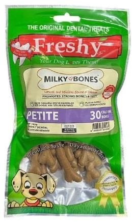 Freshy Green Dental Bones Petite Kemik Köpek Ödülü - 30 Adet ürün görseli 1