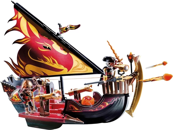 Playmobil 70641 Novelmore Şövalyeleri Gemisi 4 yaş ve üzeri çocuklar için uygundur - 2