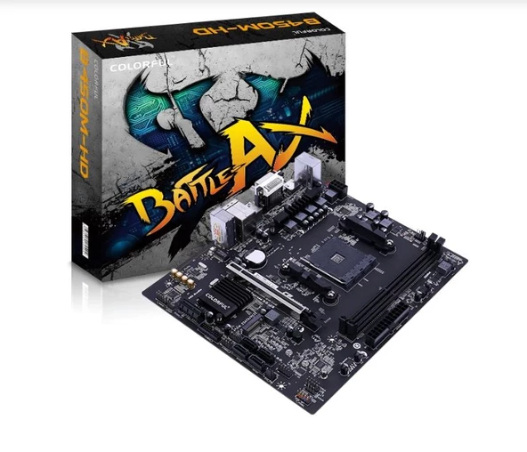 COLORFUL BATTLE-AX B450M-K M.2 V14 DDR4 4000MHz mATX AM4 - 8