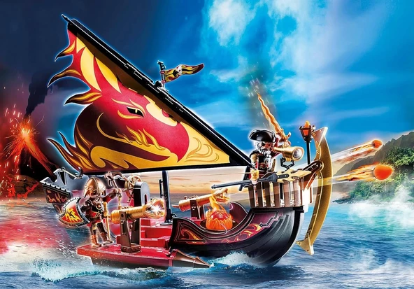 Playmobil 70641 Novelmore Şövalyeleri Gemisi 4 yaş ve üzeri çocuklar için uygundur - 3