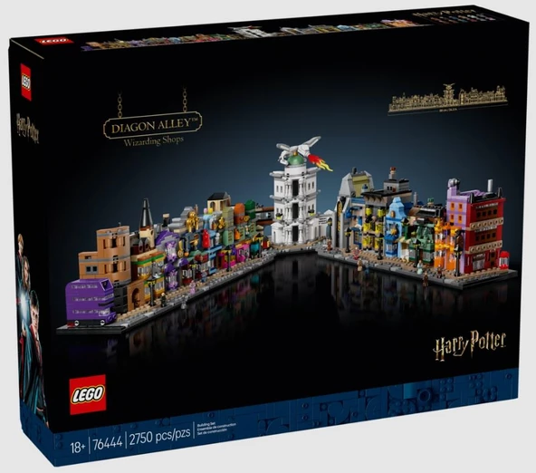 LEGO Harry Potter 76444 Diagon Alley Wizarding Shops