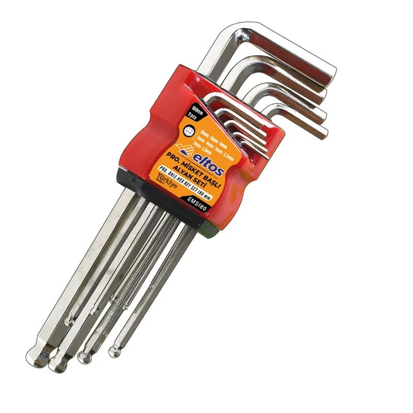 JAWS PROFESYONEL MİSKET ALYAN SETİ 180 mm 9 PCS