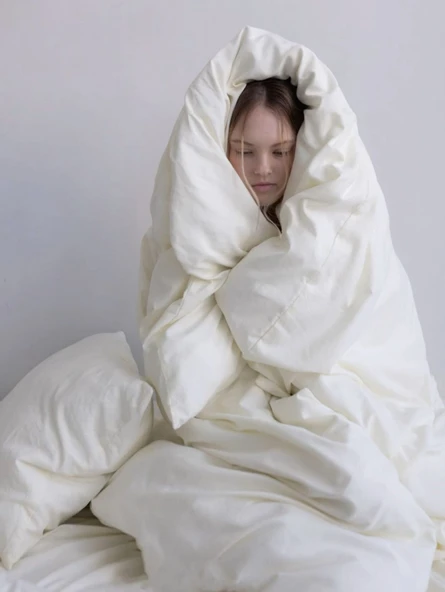 Kuzu YÜNÜ %100 Çift Kişilik Yorgan - 2