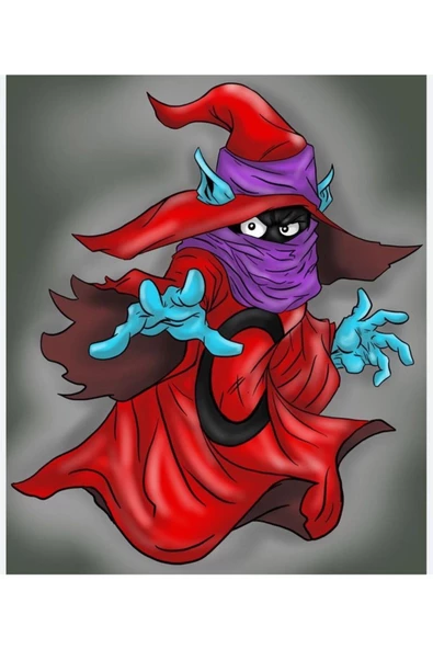 Canvas Büyücü Sayılarla Boyama Seti Rulo ürün görseli 1