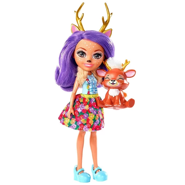 Enchantimals Danessa Deer Karakter Bebek FXM75 - 3