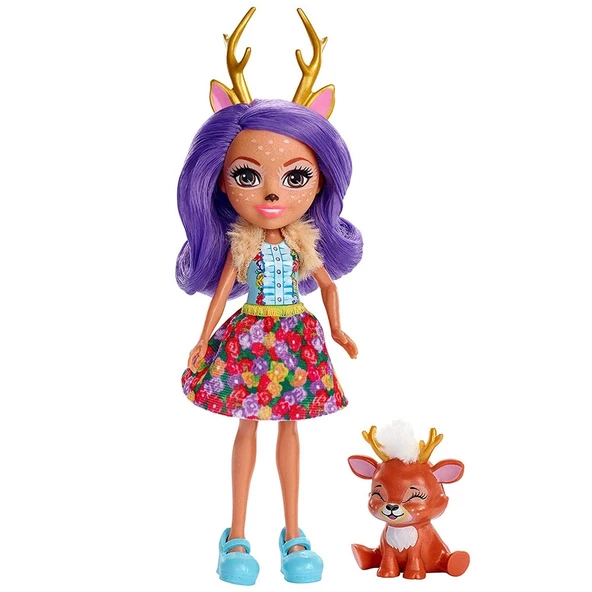 Enchantimals Danessa Deer Karakter Bebek FXM75 - 2