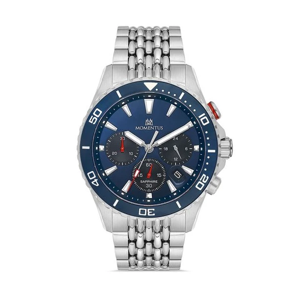 SM381T-11SS MOMENTUS MEN'S SPORT MASTER KOL SAATİ