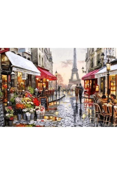 Aşıklar Şehri Sayılarla Boyama Seti ürün görseli 1