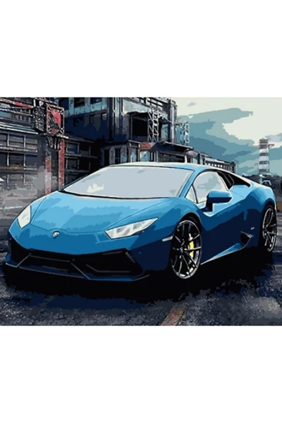 Mavinin Duruşu Sayılarla Boyama Hobi Seti ürün görseli 1