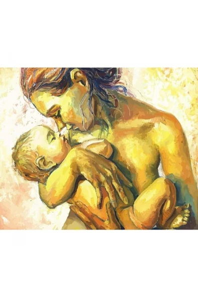 Canvas Bebeğim Sayılarla Boyama Seti Rulo ürün görseli 1