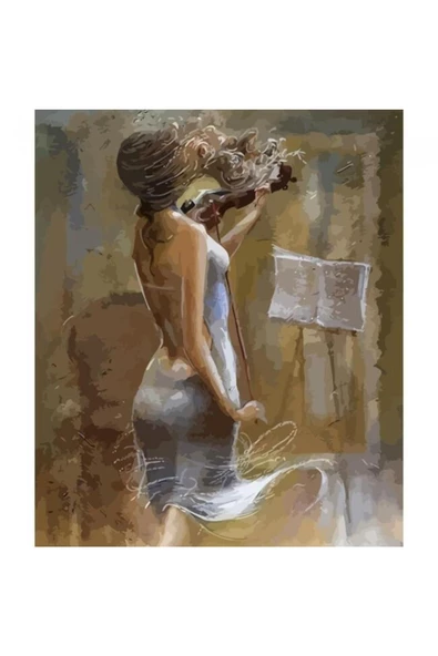 Canvas Notanın Esintisi Sayılarla Boyama Seti Rulo ürün görseli 1