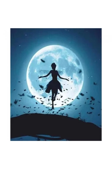 Canvas Peri Masalı Sayılarla Boyama Seti Rulo ürün görseli