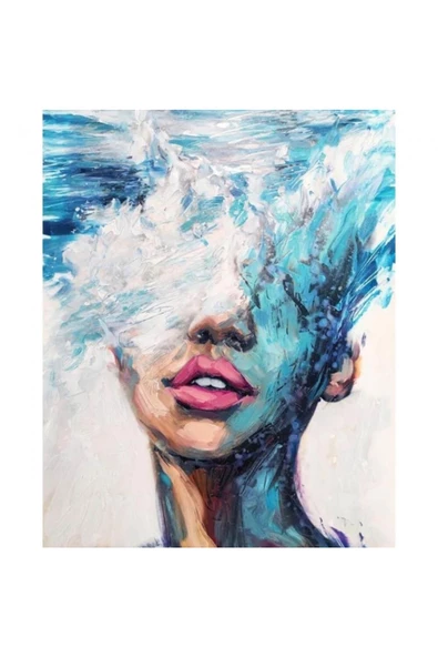 Canvas Kusursuz Sayılarla Boyama Seti  Kasnaklı 40 x 50 cm ürün görseli 1