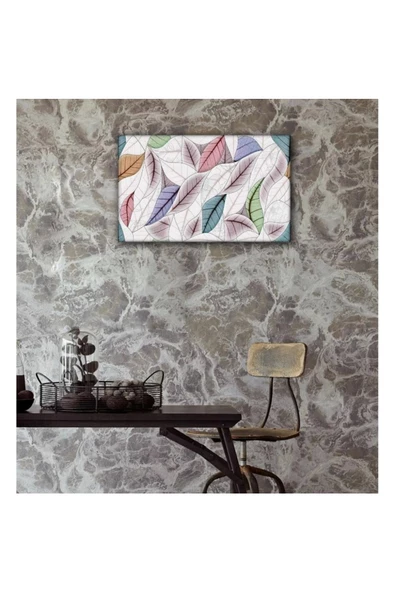 Kanvas Tablo Sanatsal Yaprak ürün görseli 1