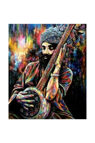 Hintli Sanatçı Sayılarla Tablo Boyama Seti ürün görseli 1