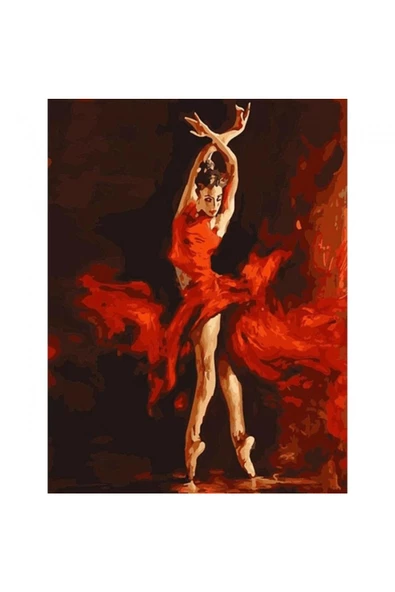 Canvas Aşkın Rengi ve Tango Sayılarla Boyama Seti Rulo ürün görseli 1