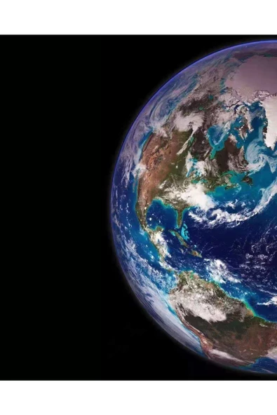 Canvas Dünya Sayılarla Boyama Seti   Kasnaklı 90 x 110 cm ürün görseli 1